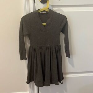 Charming Gray Kids Dress